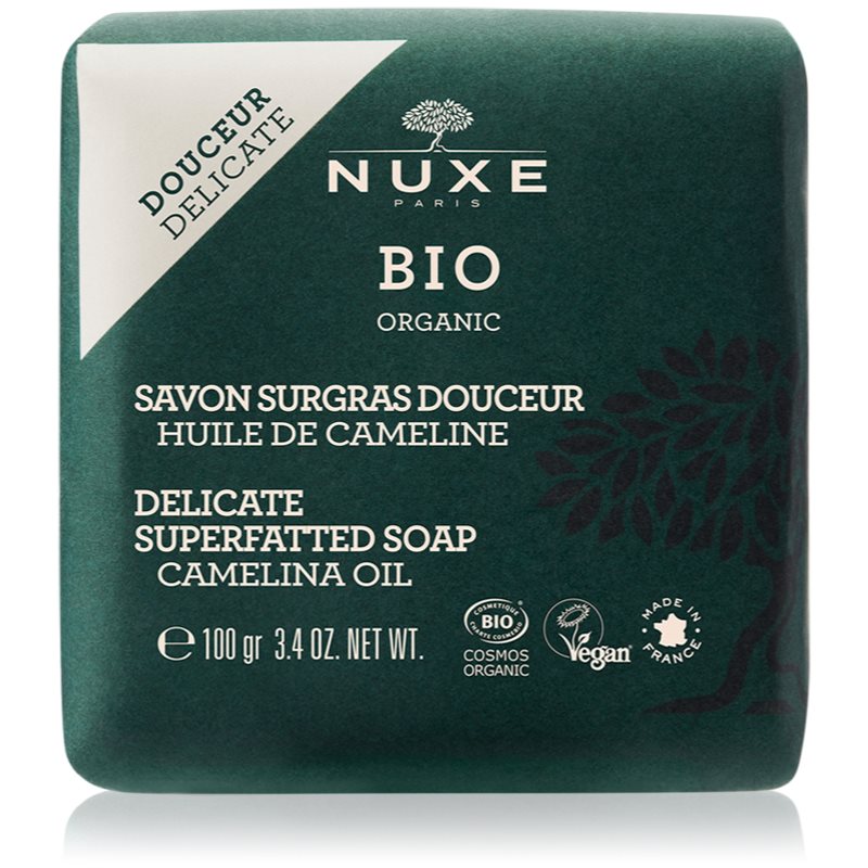 Nuxe Bio Organic itin švelnus maitinamasis muilas 100 g