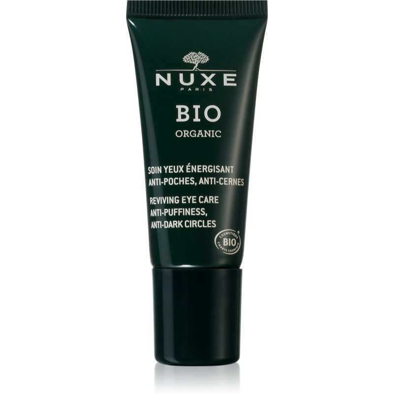 Nuxe Bio Organic hydratisierende Energizer-Pflege für die Augenpartien 15 ml