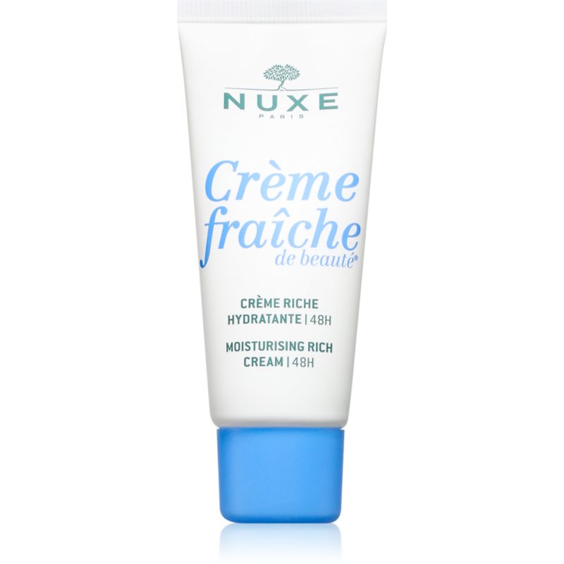 Nuxe Crème Fraîche de Beauté Moisturizing Rich Cream nourishing moisturising cream for dry to very dry sensitive skin 30 ml