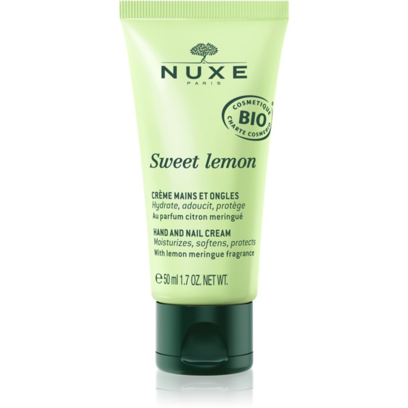 Nuxe Sweet Lemon eine Crem zum Schutz von Händen und Nägeln 50 ml