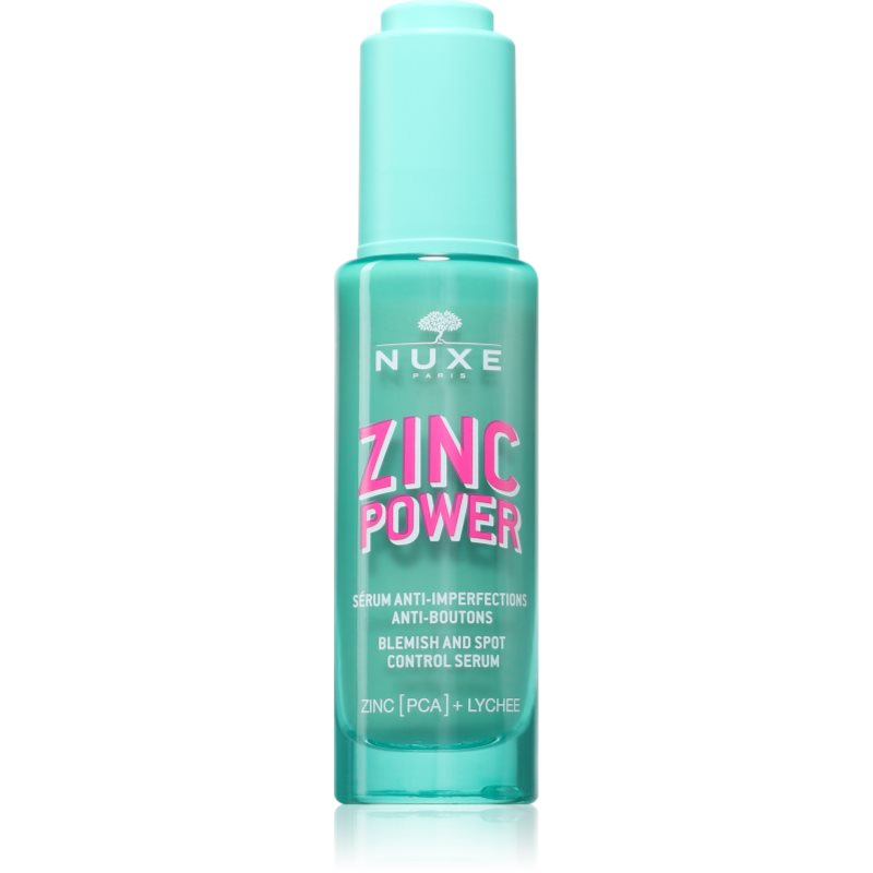 Nuxe Zinc Power Blemish And Spot Control Serum sérum proti nedokonalostem pleti 30 ml