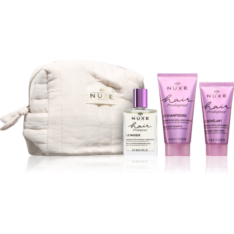 Nuxe Hair Prodigieux My Luxury Haircare Routine set za sijaj in mehkobo las