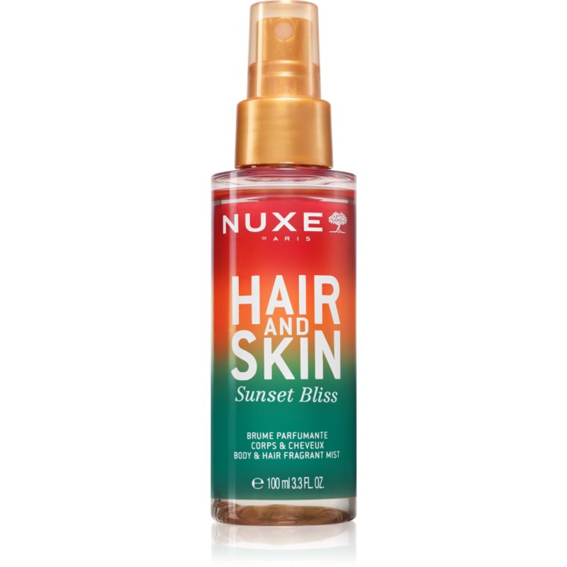Nuxe Hair & Skin Sunset Bliss spray nebulizzato profumato per corpo e capelli da donna 100 ml