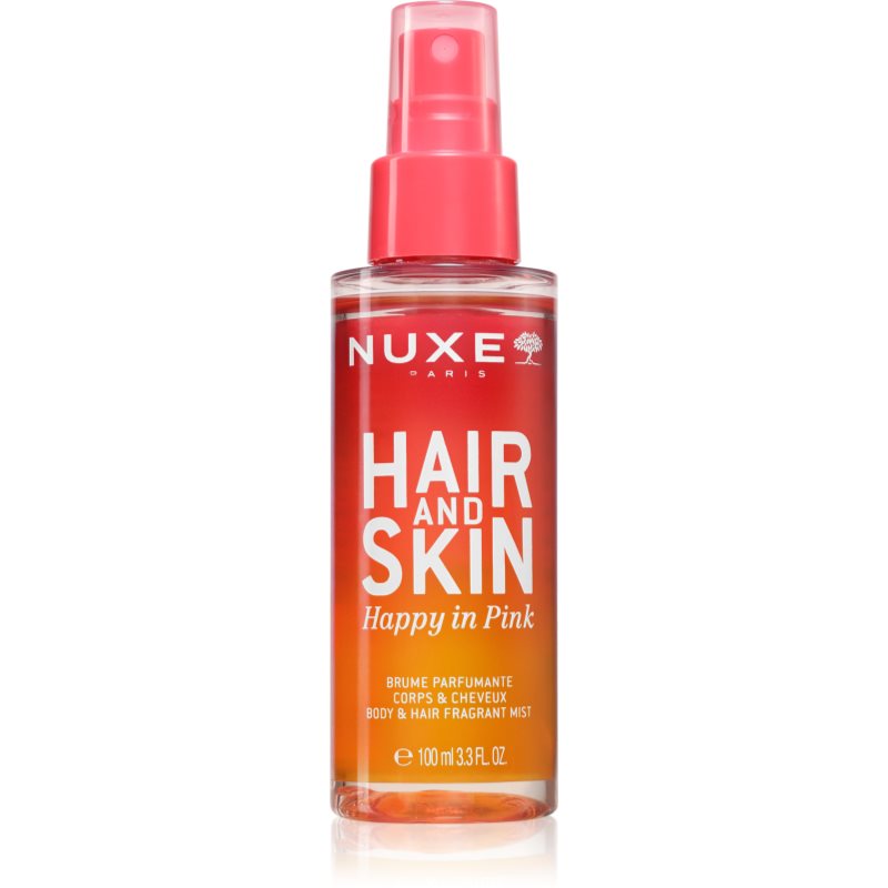 Nuxe Hair & Skin Happy In Pink spray nebulizzato profumato per corpo e capelli da donna 100 ml