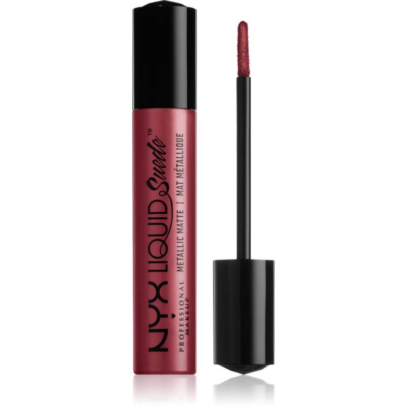 

NYX Professional Makeup Liquid Suede™ Metallic Matte рідка водостійка помада ефектом металік відтінок 39 Modern Maven