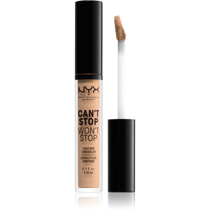 

NYX Professional Makeup Can't Stop Won't Stop рідкий коректор відтінок 07 Natural