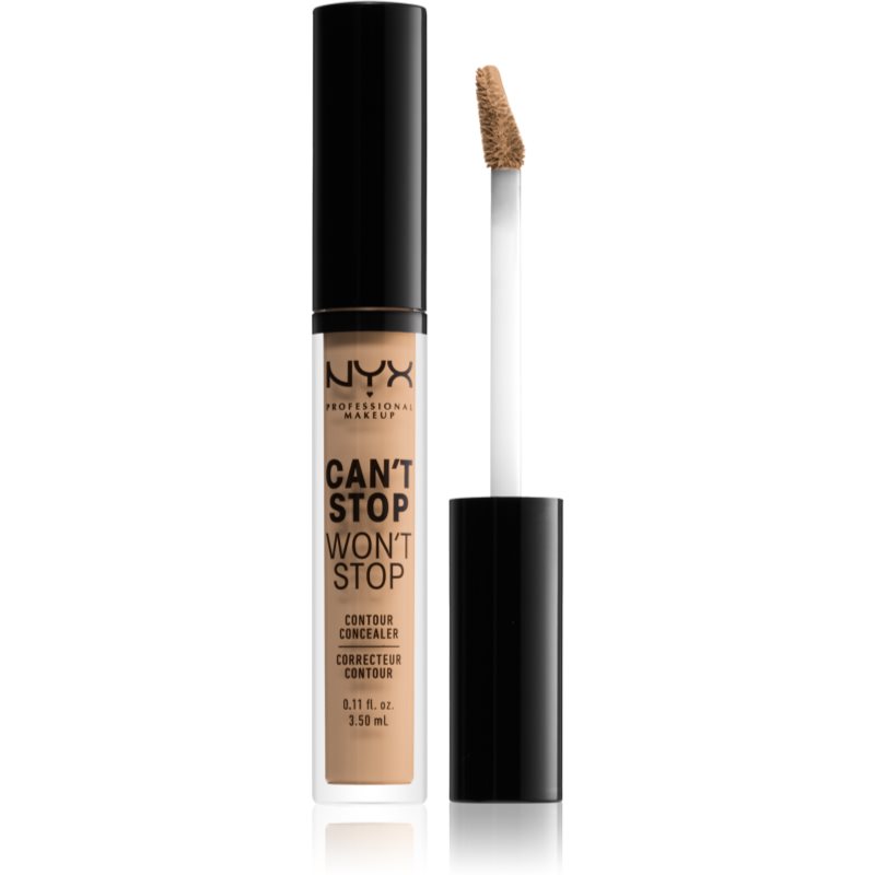 NYX Professional Makeup Can't Stop Won't Stop Liquid Concealer Shade 09 Medium Olive 3.5 Ml
