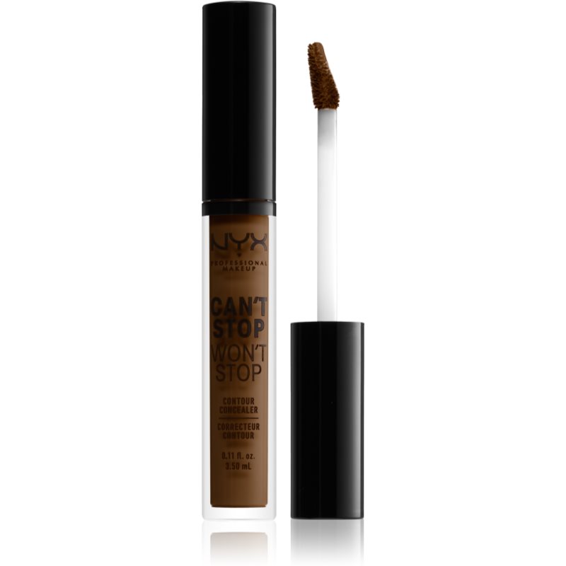 

NYX Professional Makeup Can't Stop Won't Stop рідкий коректор відтінок 22.3 Walnut