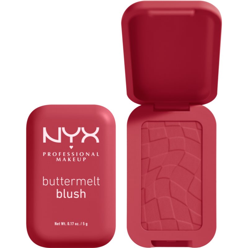 NYX Professional Makeup Buttermelt Blush powder blusher shade 10 Back and Butta 5 g
