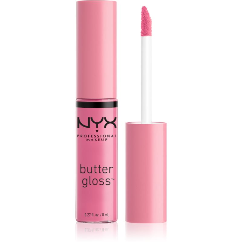 NYX Professional Makeup Butter Gloss lūpų blizgesys atspalvis 04 Merengue 8 ml
