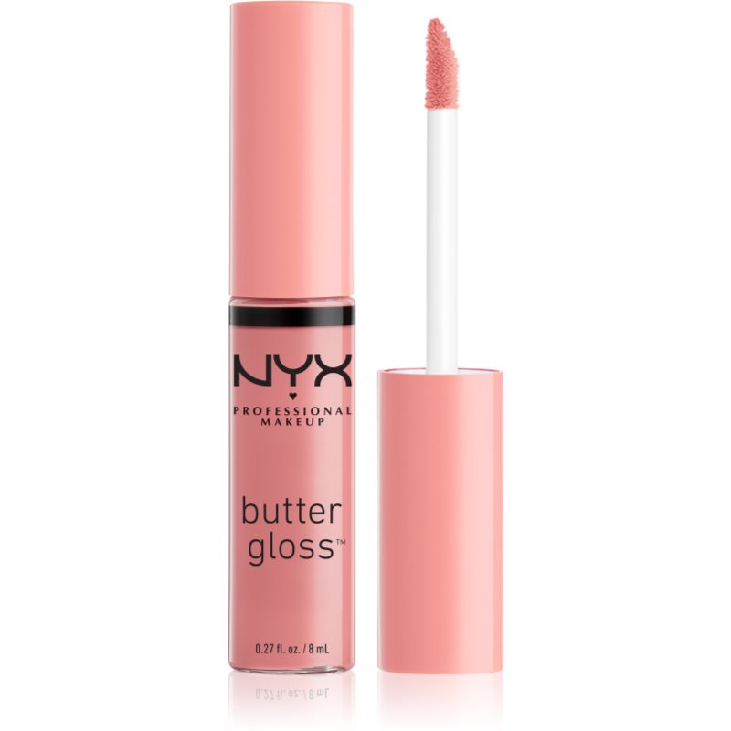 NYX Professional Makeup Butter Gloss lūpų blizgesys atspalvis 05 Créme Brulee 8 ml
