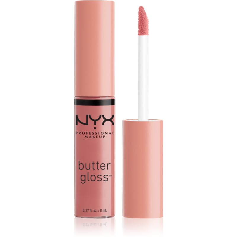 NYX Professional Makeup Butter Gloss lūpų blizgesys atspalvis 07 Tiramisu 8 ml