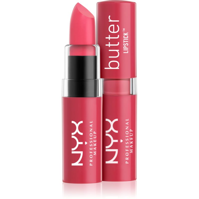 

NYX Professional Makeup Butter Lipstick кремова помада відтінок 02 Fruit Punch