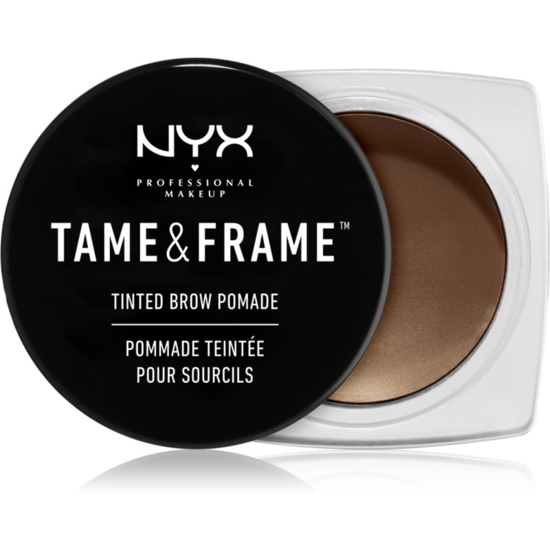 NYX Professional Makeup Tame & Frame Brow Augenbrauen-Pomade Farbton 02 Chocolate 5 g