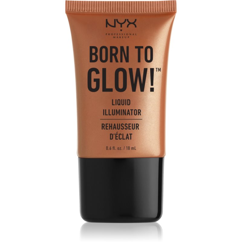 NYX Professional Makeup Born To Glow skysta švytėjimo suteikianti priemonė atspalvis 04 Sun Goddess 18 ml