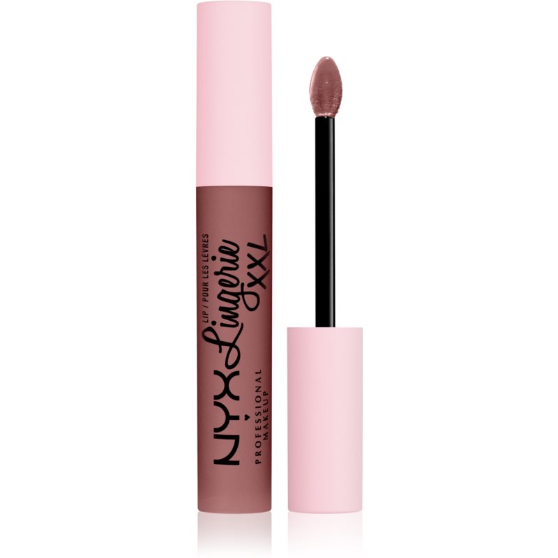 NYX Professional Makeup Lip Lingerie XXL matt liquid lipstick shade 11 - Unhooked 4 ml
