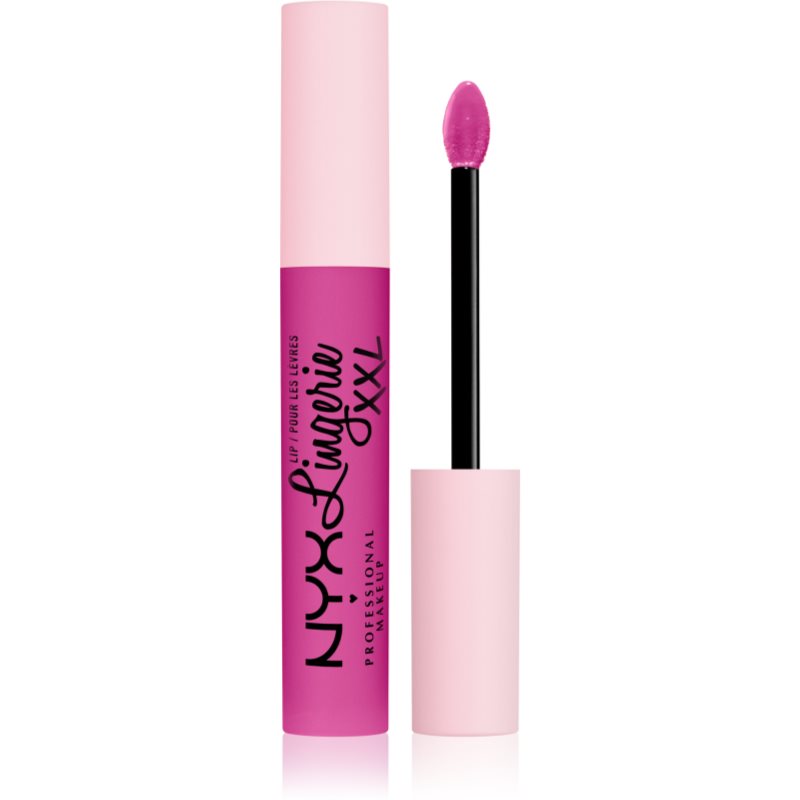 NYX Professional Makeup Lip Lingerie XXL matt liquid lipstick shade 20 - Knockout 4 ml

