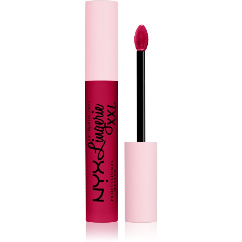 NYX Professional Makeup Lip Lingerie XXL matt folyékony állagú ajakrúzs árnyalat 21 - Stamina 4 ml