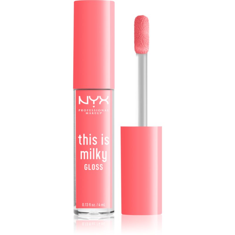 

NYX Professional Makeup This is Milky Gloss зволожуючий блиск для губ відтінок 05 - Moo-dy peach