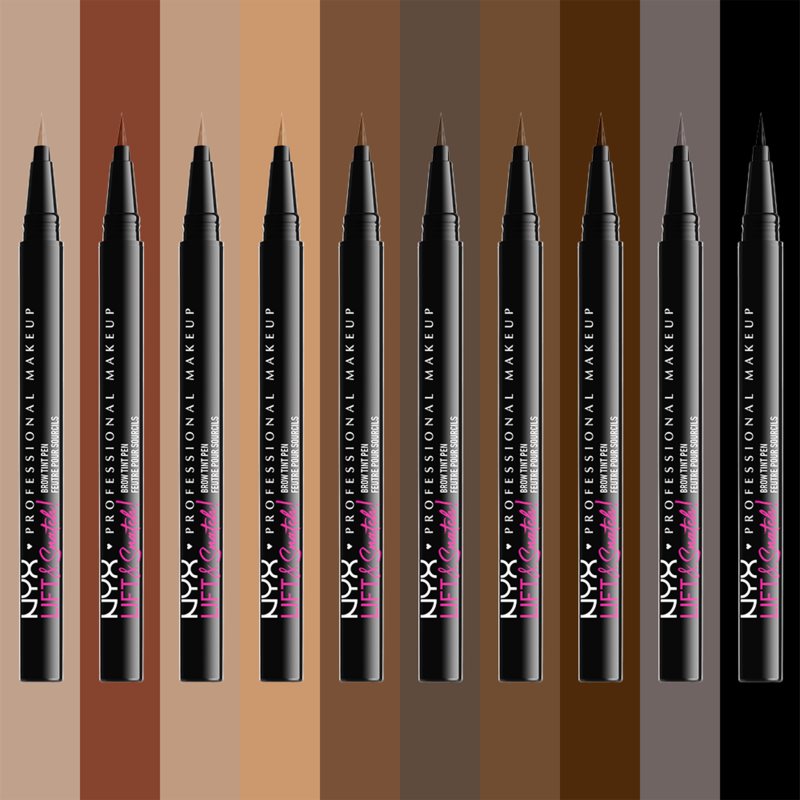 NYX Professional Makeup Lift&Snatch Brow Tint Pen Stylo Sourcils Teinte 08 - Espresso 1 Ml