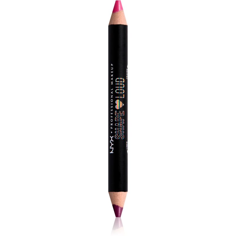NYX Professional Makeup Lip Liner Duo Pride Line Loud помада + контурний олівець для губ з матуючим ефектом відтінок 04 - Its A Lewk