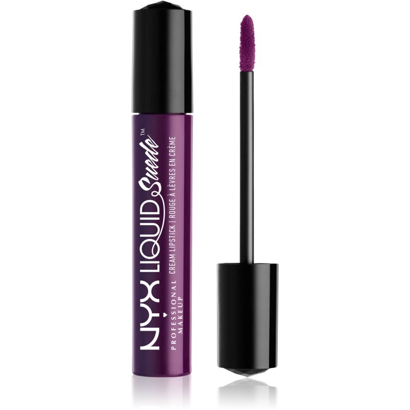 NYX Professional Makeup Liquid Suede™ Cream Waterproof Matt Liquid Lipstick Shade 19 Subversive Socialite 4 Ml