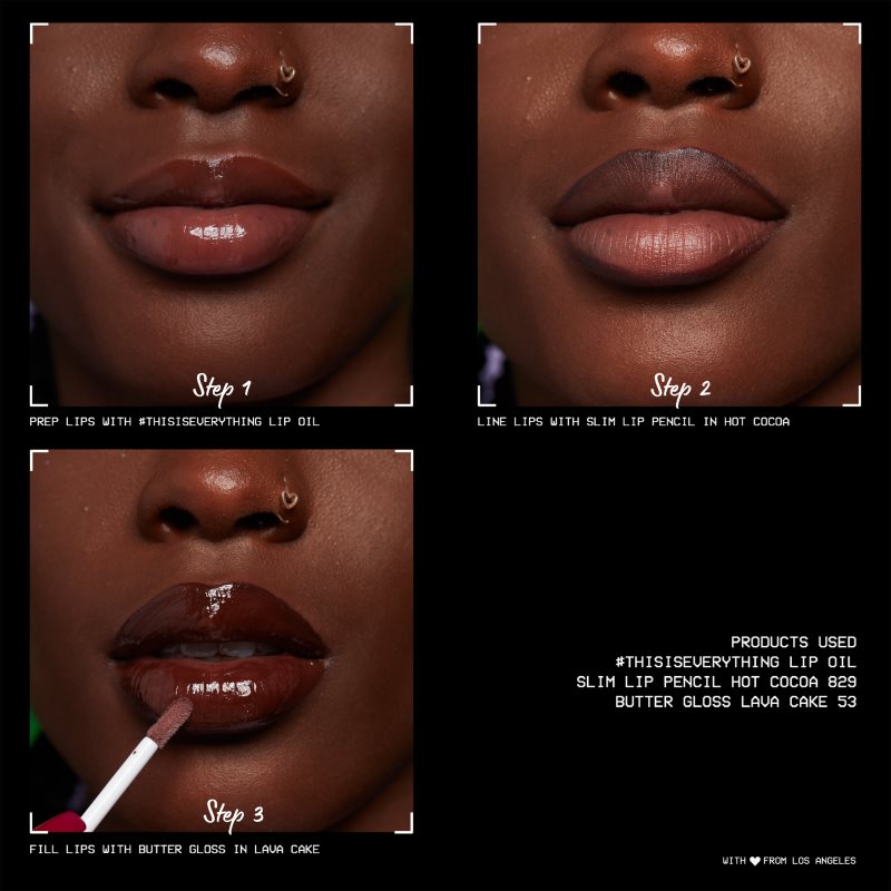 NYX Professional Makeup Butter Gloss Brillant à Lèvres Teinte 49 Fudge Me 8 Ml