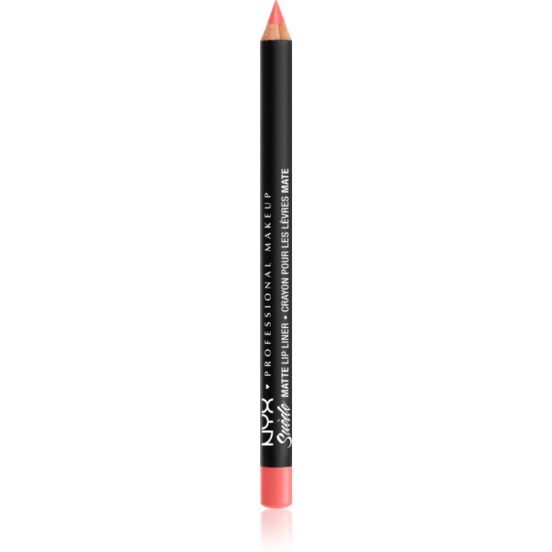 NYX Professional Makeup Suede Matte Lip Liner matná tužka na rty odstín 02 Life's a Beach 1 g