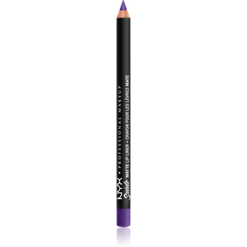 

NYX Professional Makeup Suede Matte Lip Liner матуючий олівець для губ відтінок 10 Amethyst