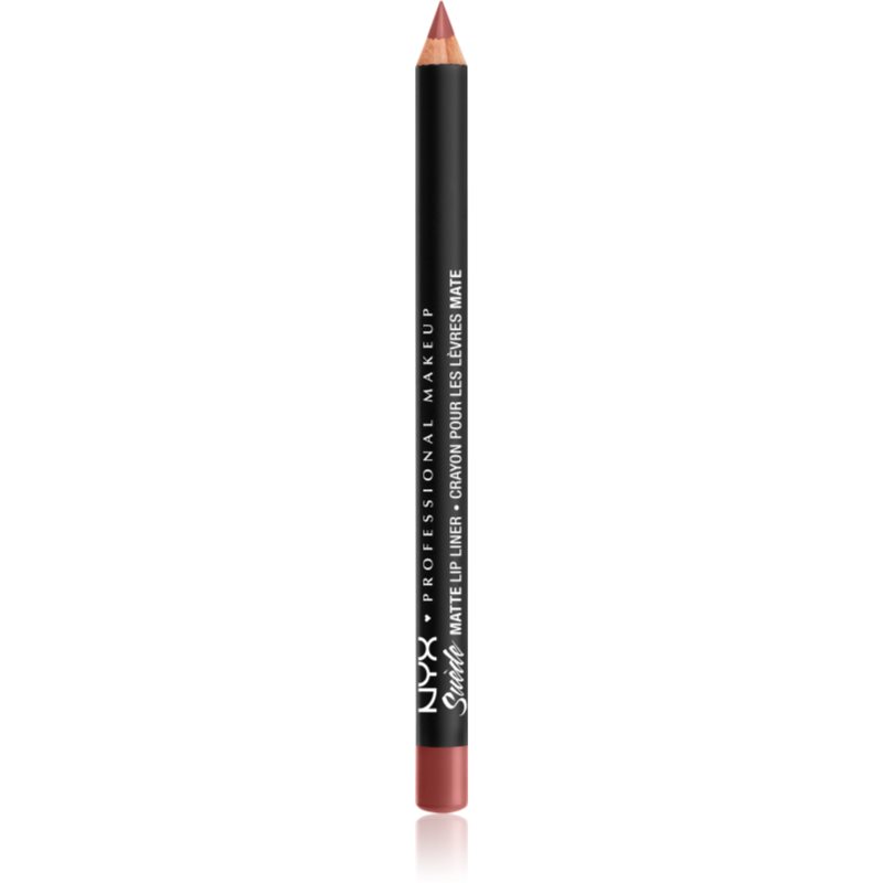 NYX Professional Makeup Suede Matte  Lip Liner матуючий олівець для губ відтінок 31 Cannes 1 гр