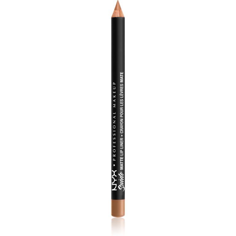 NYX Professional Makeup Suede Matte  Lip Liner матуючий олівець для губ відтінок 33 London 1 гр