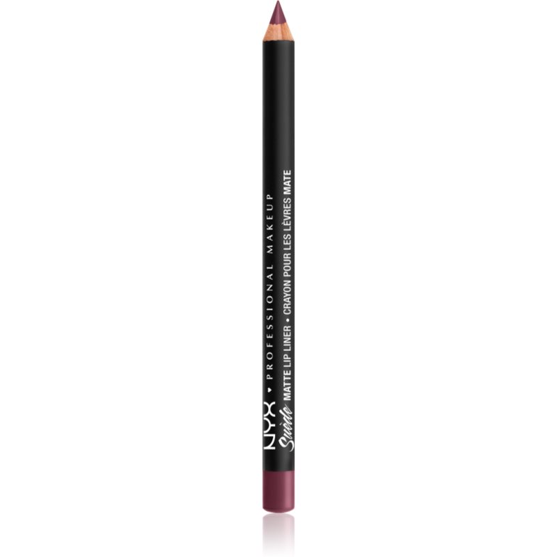 NYX Professional Makeup Suede Matte Lip Liner матуючий олівець для губ відтінок 35 Prune 1 гр