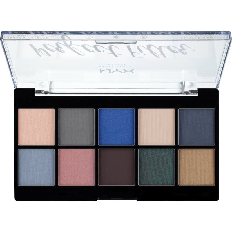 

NYX Professional Makeup Perfect Filter Shadow Palette палітра тіней відтінок 05 Marine Layer