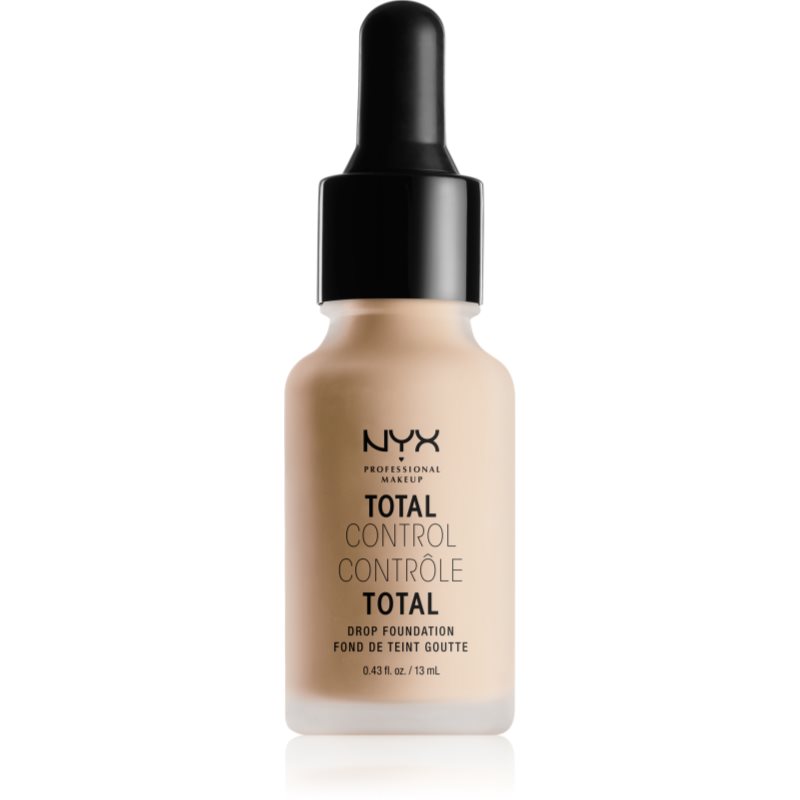 

NYX Professional Makeup Total Control Drop Foundation тональні засоби відтінок 06 Vanilla