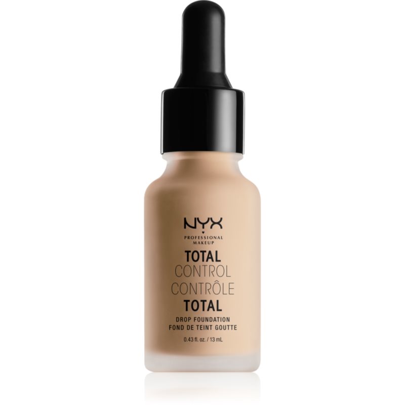 

NYX Professional Makeup Total Control Drop Foundation тональні засоби відтінок 07 Natural