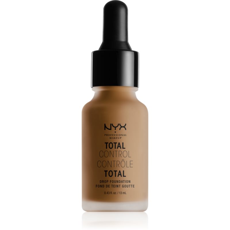 

NYX Professional Makeup Total Control Drop Foundation тональні засоби відтінок 18 Deep Sable