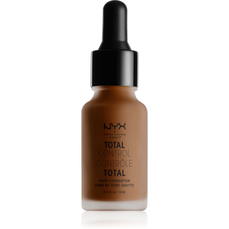 

NYX Professional Makeup Total Control Drop Foundation тональні засоби відтінок 23 Chestnut