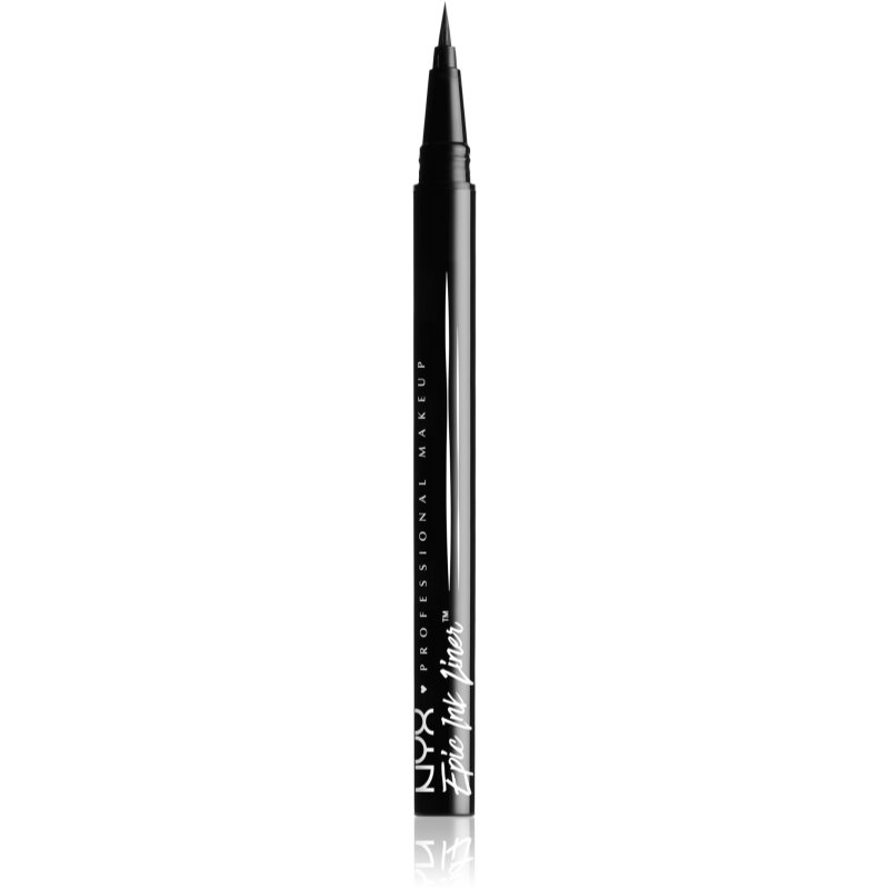 NYX Professional Makeup Epic Ink präziser wasserbeständiger Liner Farbton 01 Black 1 ml