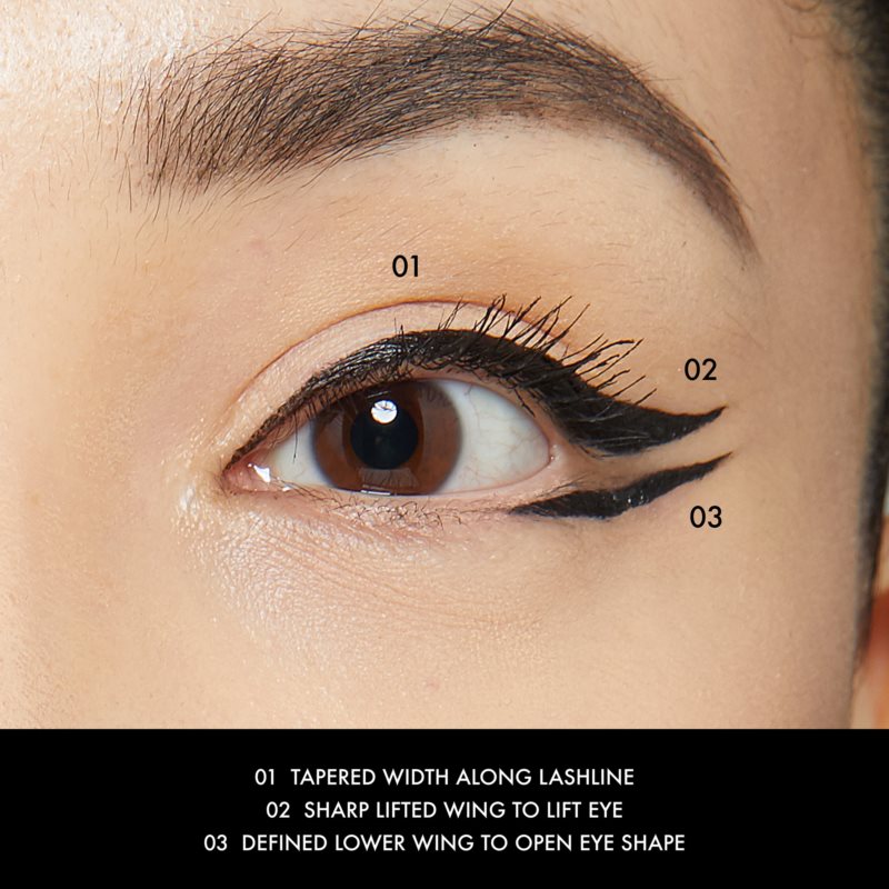 NYX Professional Makeup Epic Ink Precise Watterproof Eyeliner Shade 01 Black 1 Ml