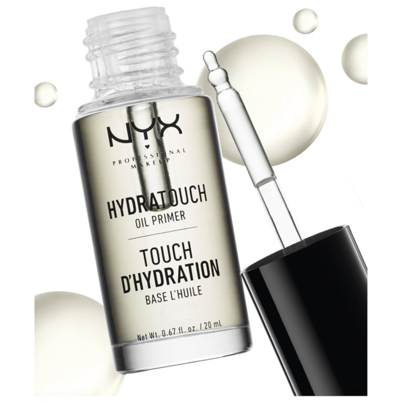 NYX Professional Makeup Hydra Touch Oil Primer зволожуюча основа під макіяж 20 мл