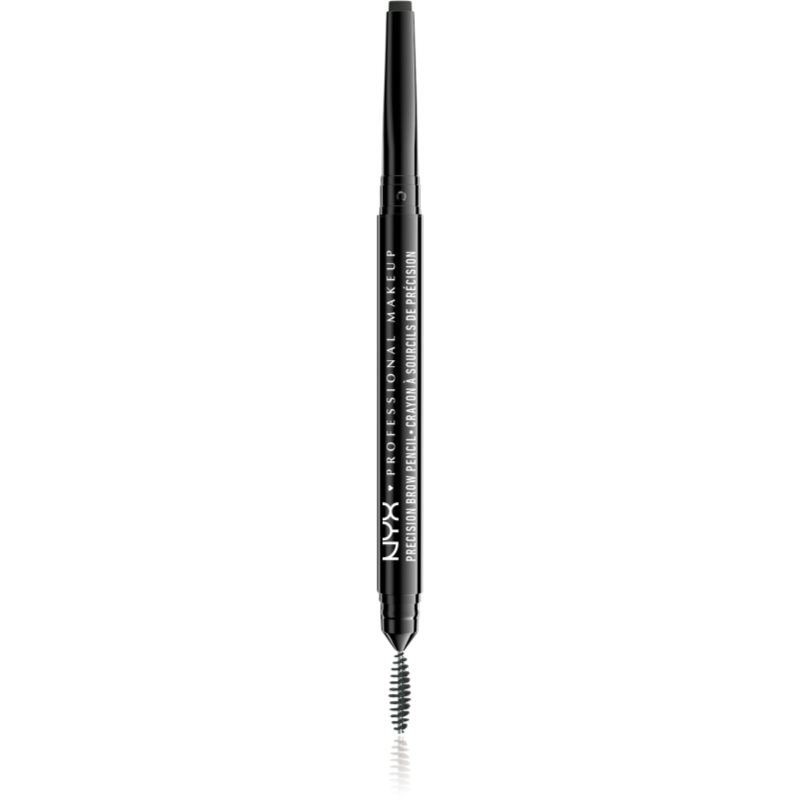 NYX Professional Makeup Precision Brow Pencil ceruzka na obočie odtieň 06 Black 0.13 g