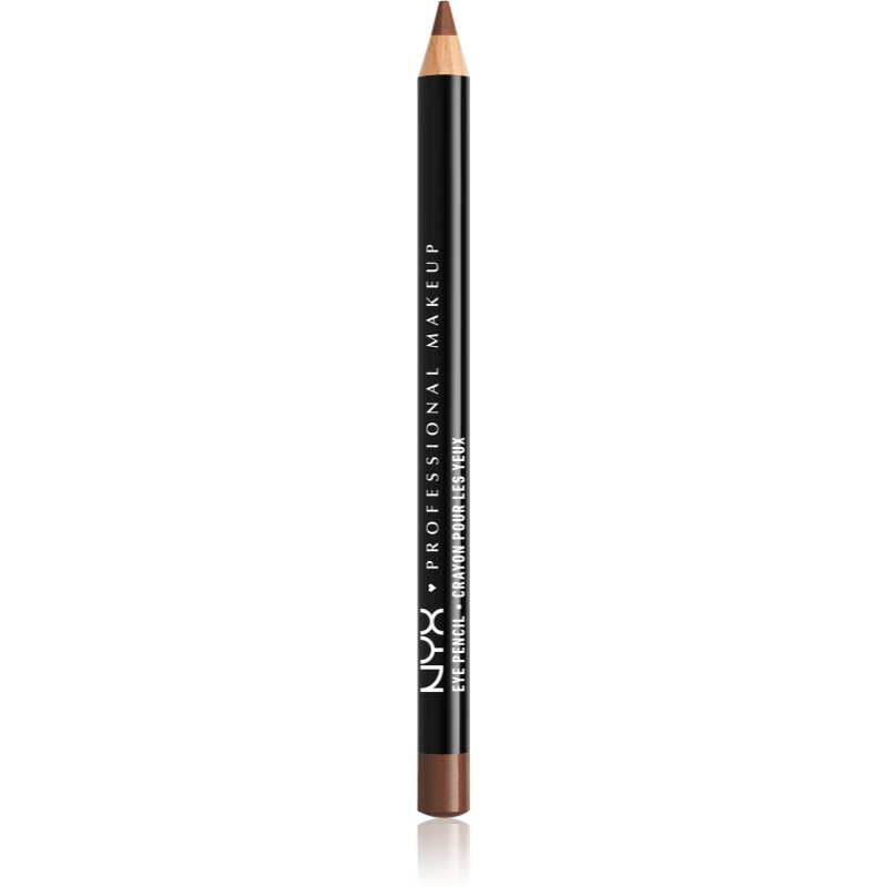 NYX Professional Makeup Eye and Eyebrow Pencil creion de ochi cu trasare precisă culoare 902 Brown 1.2 g