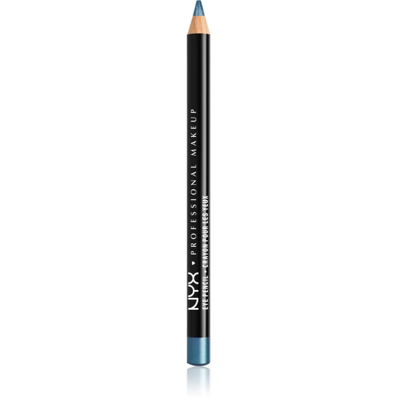 NYX Professional Makeup Eye And Eyebrow Pencil олівець для очей з ефектом точного нанесення відтінок 910 Satin Blue 1.2 гр