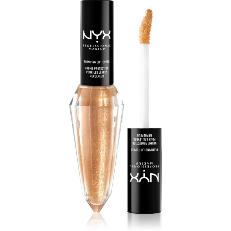 

NYX Professional Makeup Gimme SuperStars! Lip Topper блиск для губ для збільшення об'єму відтінок 02 - Gold