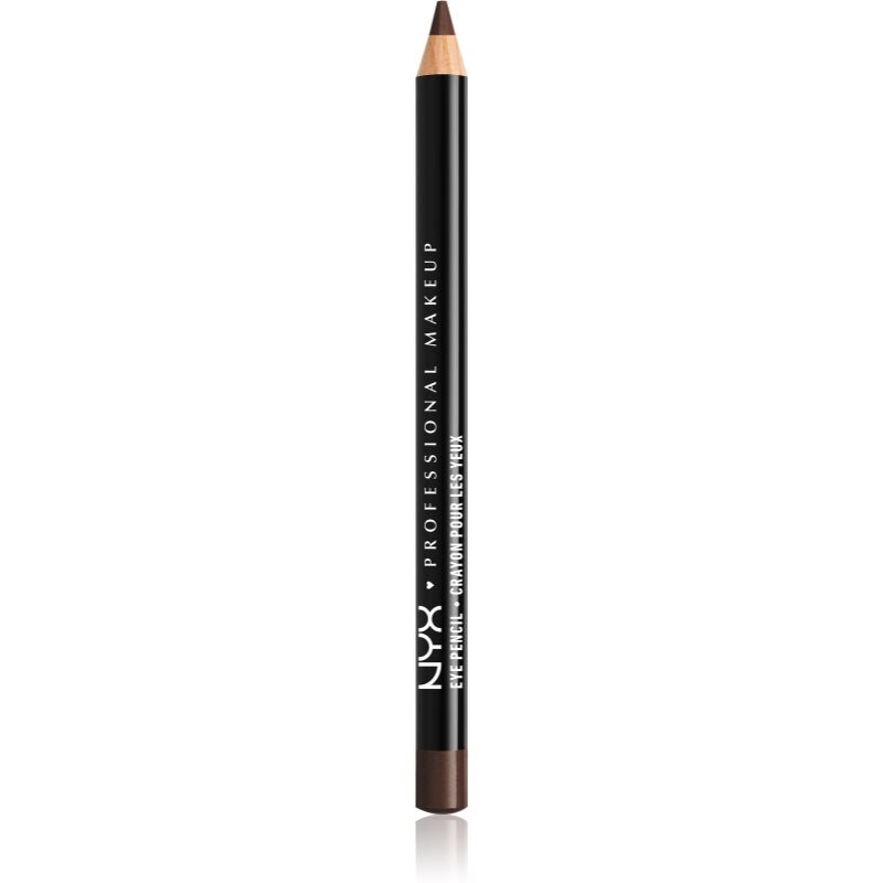 NYX Professional Makeup Eye and Eyebrow Pencil Präziser Eyeliner Farbton 931 Black Brown 1.2 g