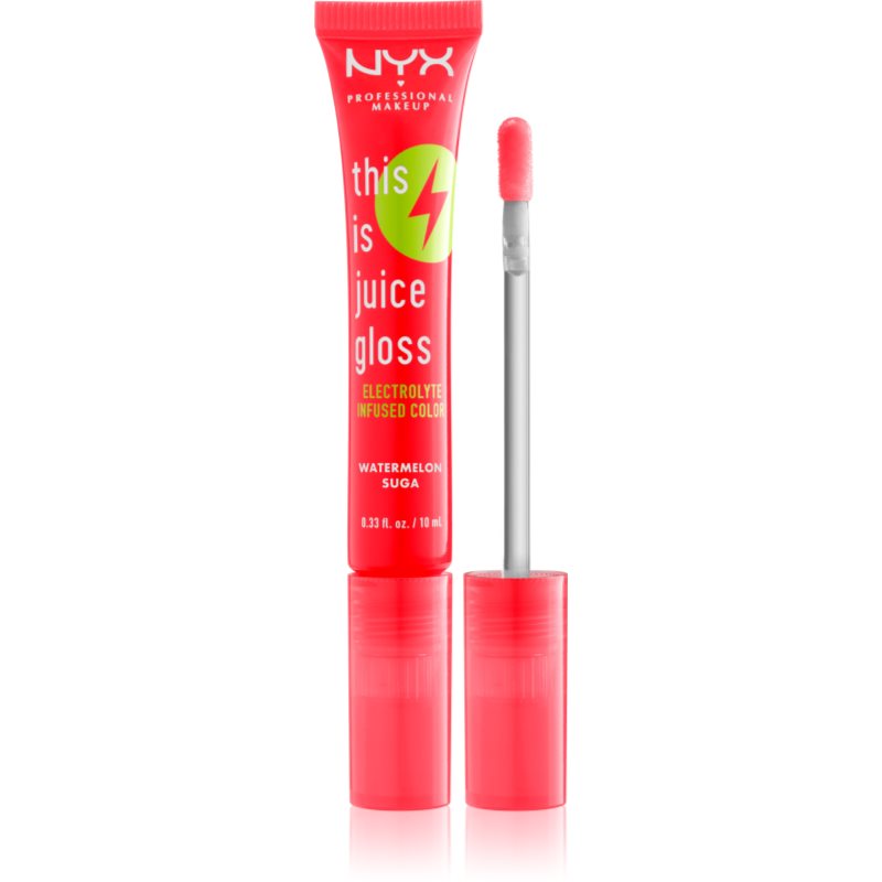 

NYX Professional Makeup This Is Juice Gloss зволожуючий блиск для губ відтінок 02 - Watermelon Sugar
