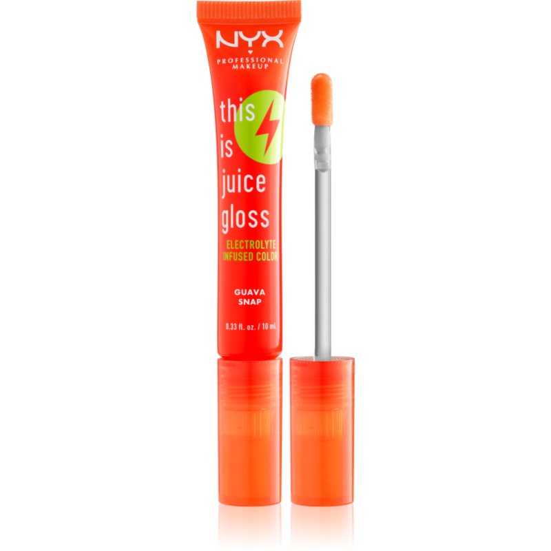 

NYX Professional Makeup This Is Juice Gloss зволожуючий блиск для губ відтінок 04 - Guava Snap