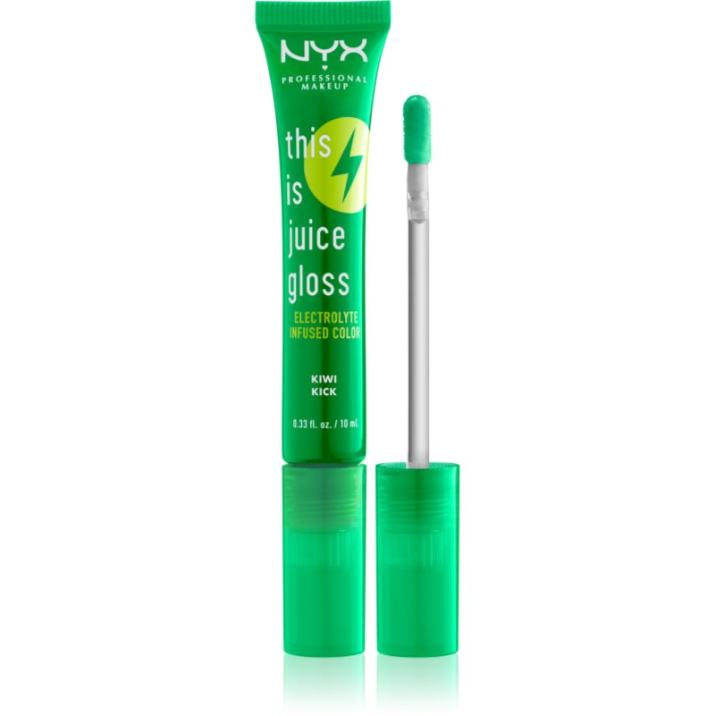 

NYX Professional Makeup This Is Juice Gloss зволожуючий блиск для губ відтінок 08 Kiwi Kick