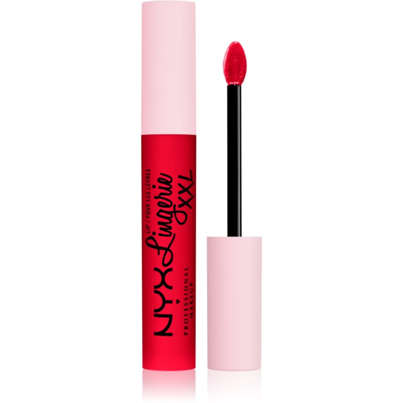 NYX Professional Makeup Lip Lingerie XXL 4 ml rúž pre ženy 28 Untamable tekutý rúž