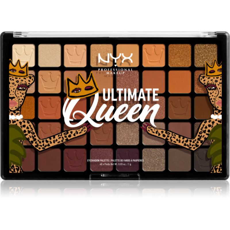

NYX Professional Makeup Ultimate Queen палетка тіней для очей